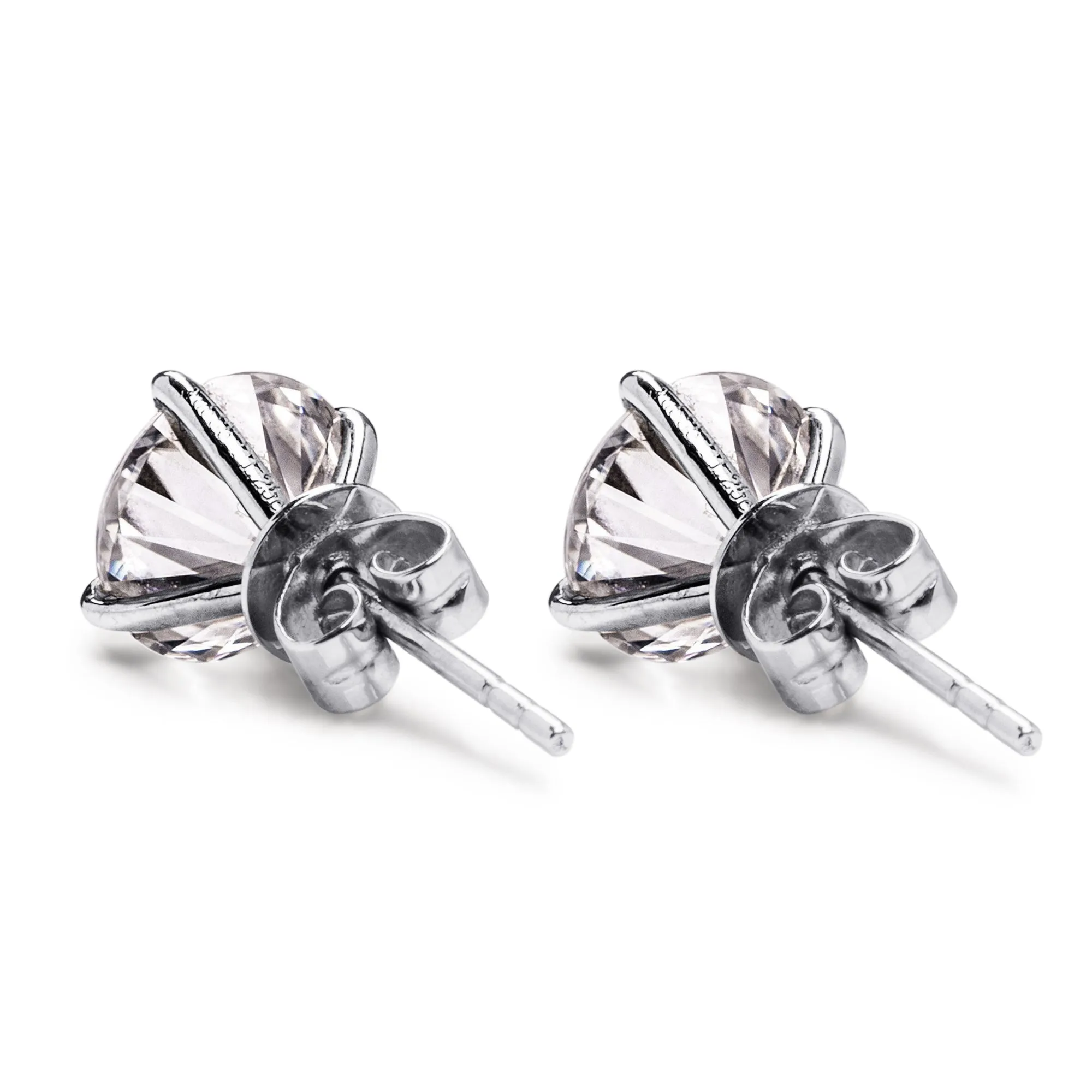 1 CT. Brilliant Moissanite Earring Studs