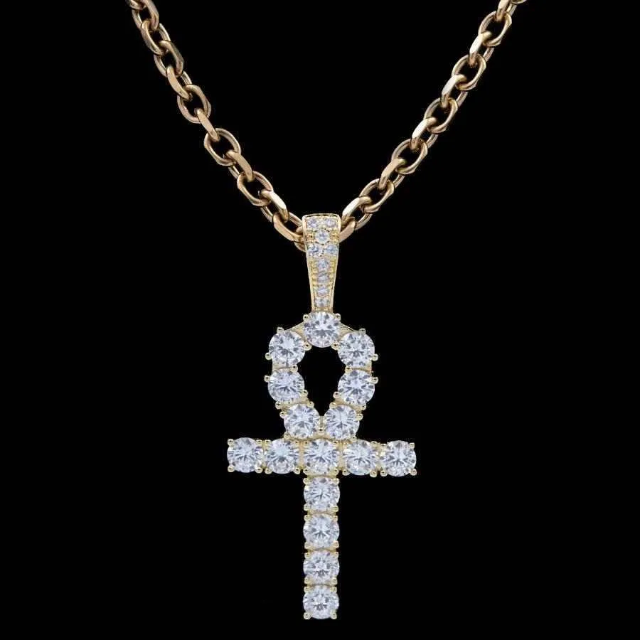 18k Vermeil Ankh Cross