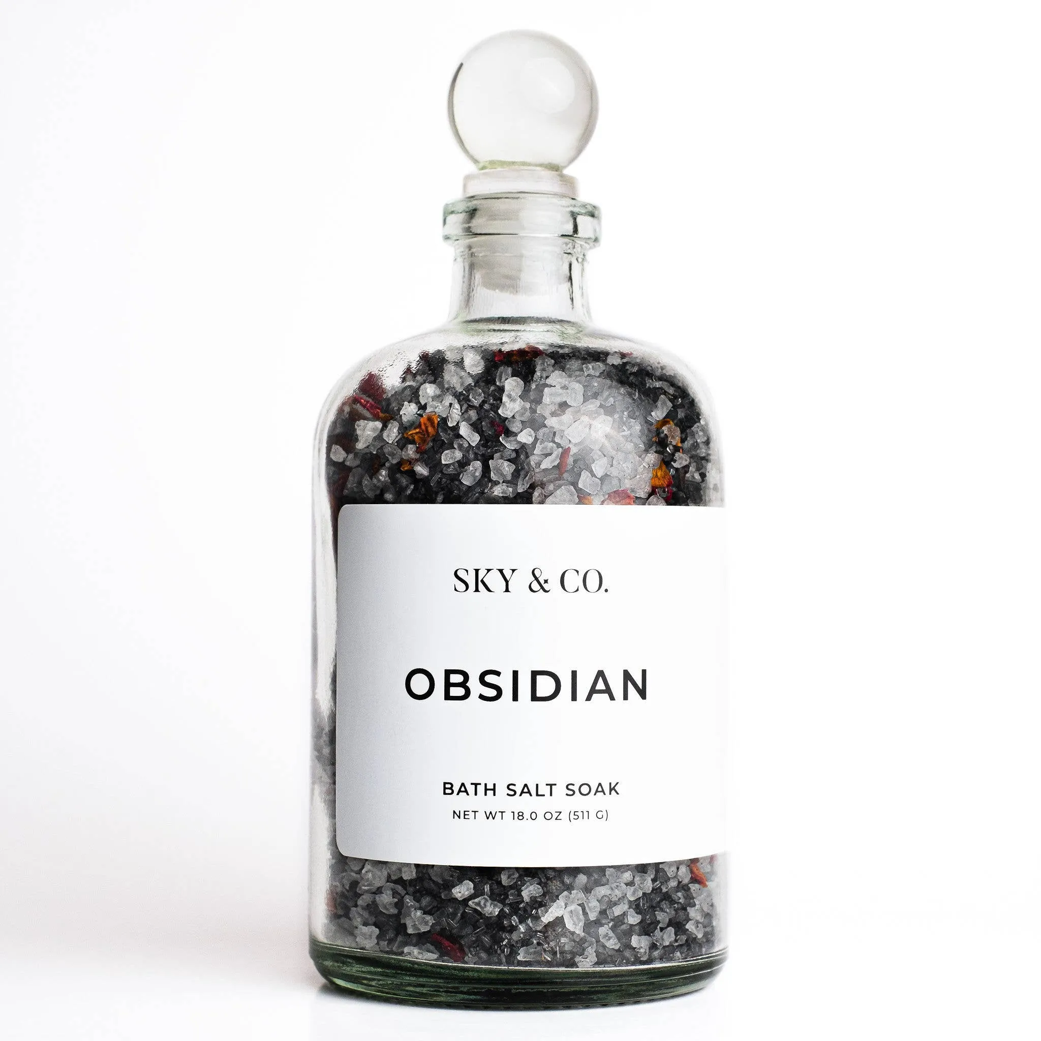 18oz Obsidian - Bath Salt Soak (STORE PICK UP ONLY)