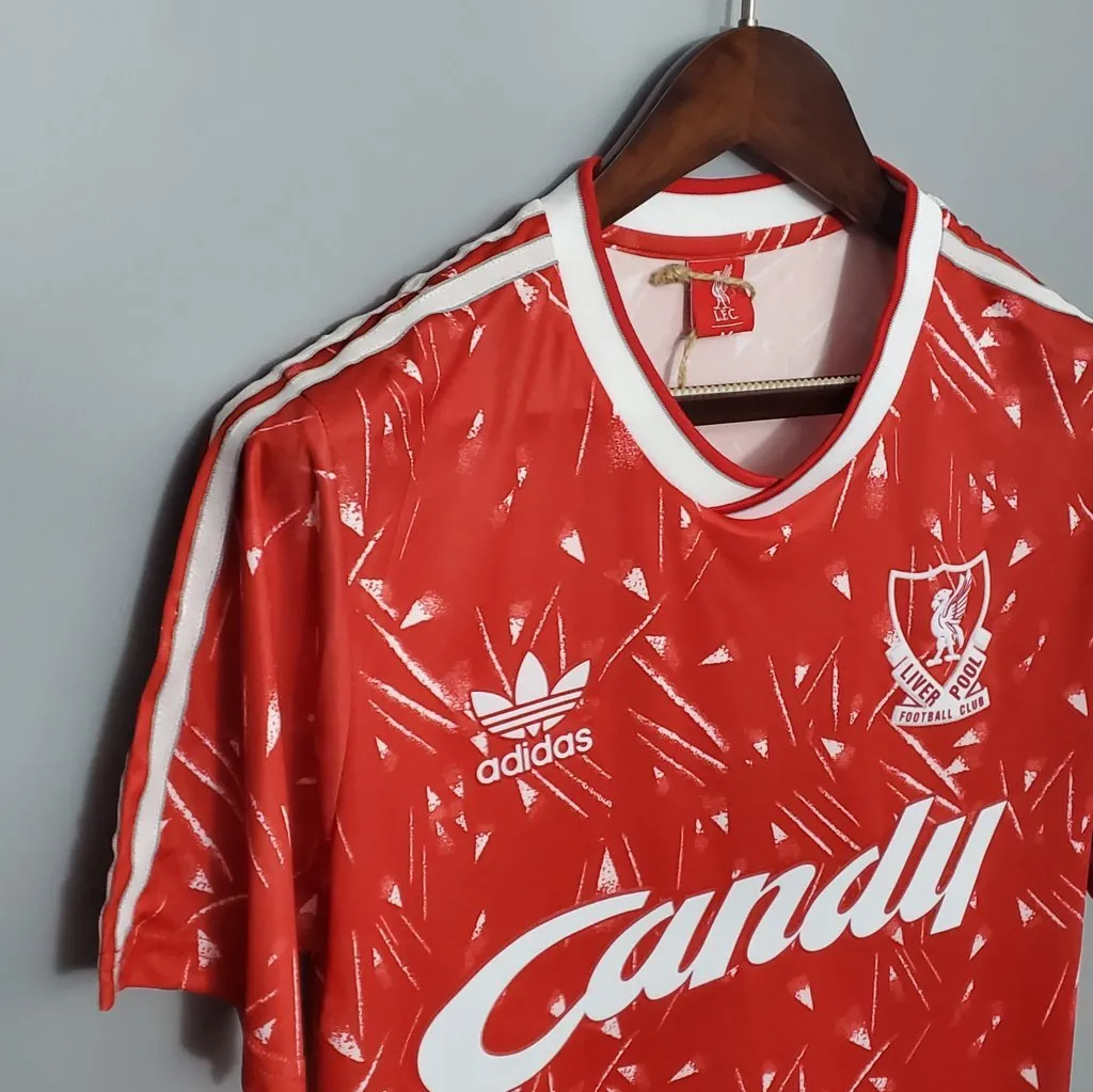 1989/1991 Liverpool Home Retro Kit