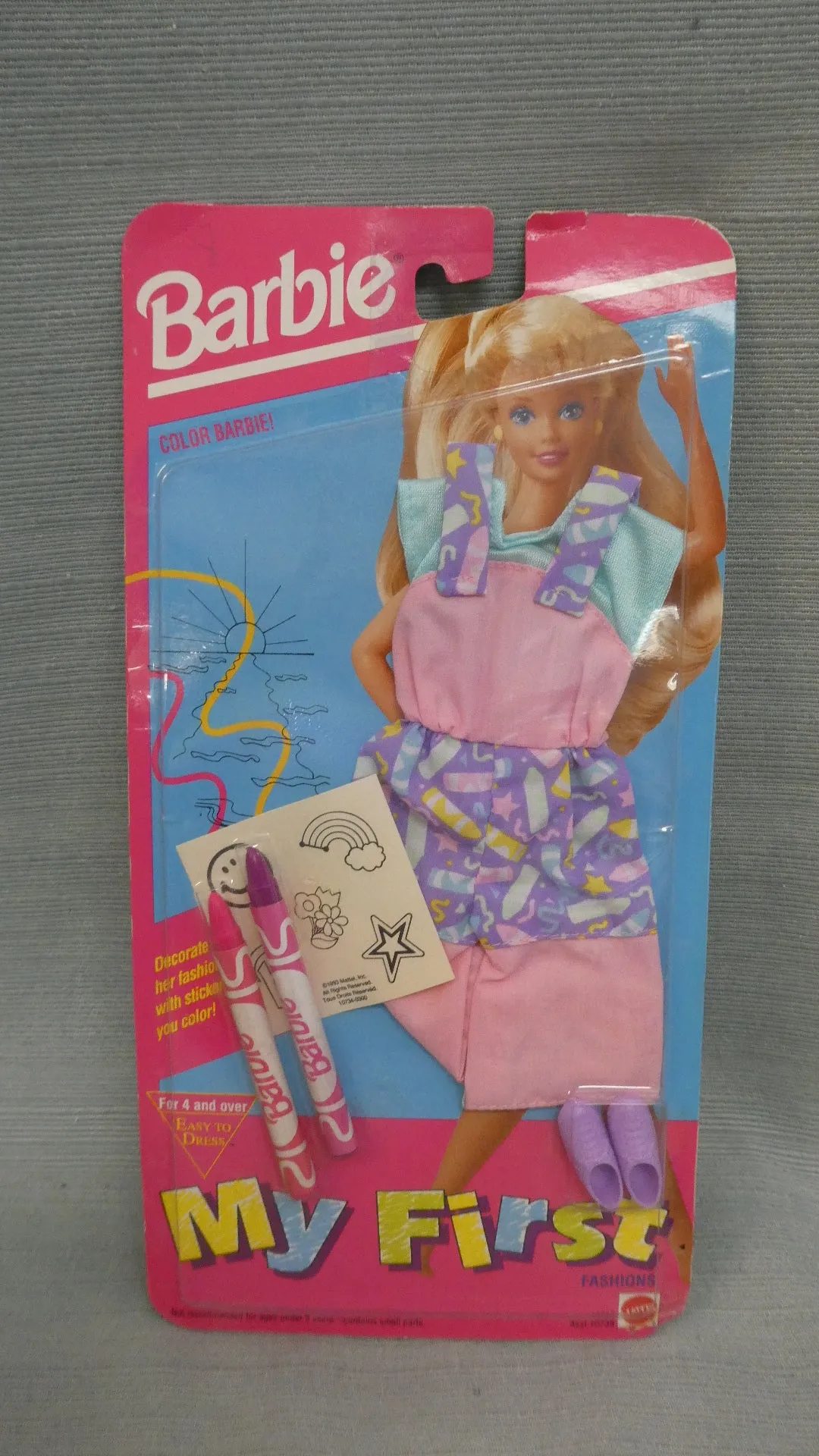 1993 Barbie My First Fashions Outfit - Like New!