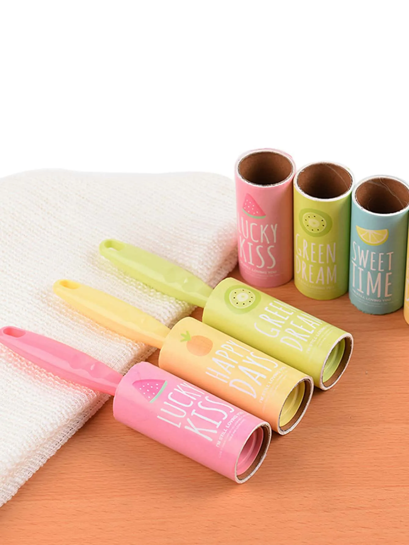 1pc Fruit Print Random Lint Roller