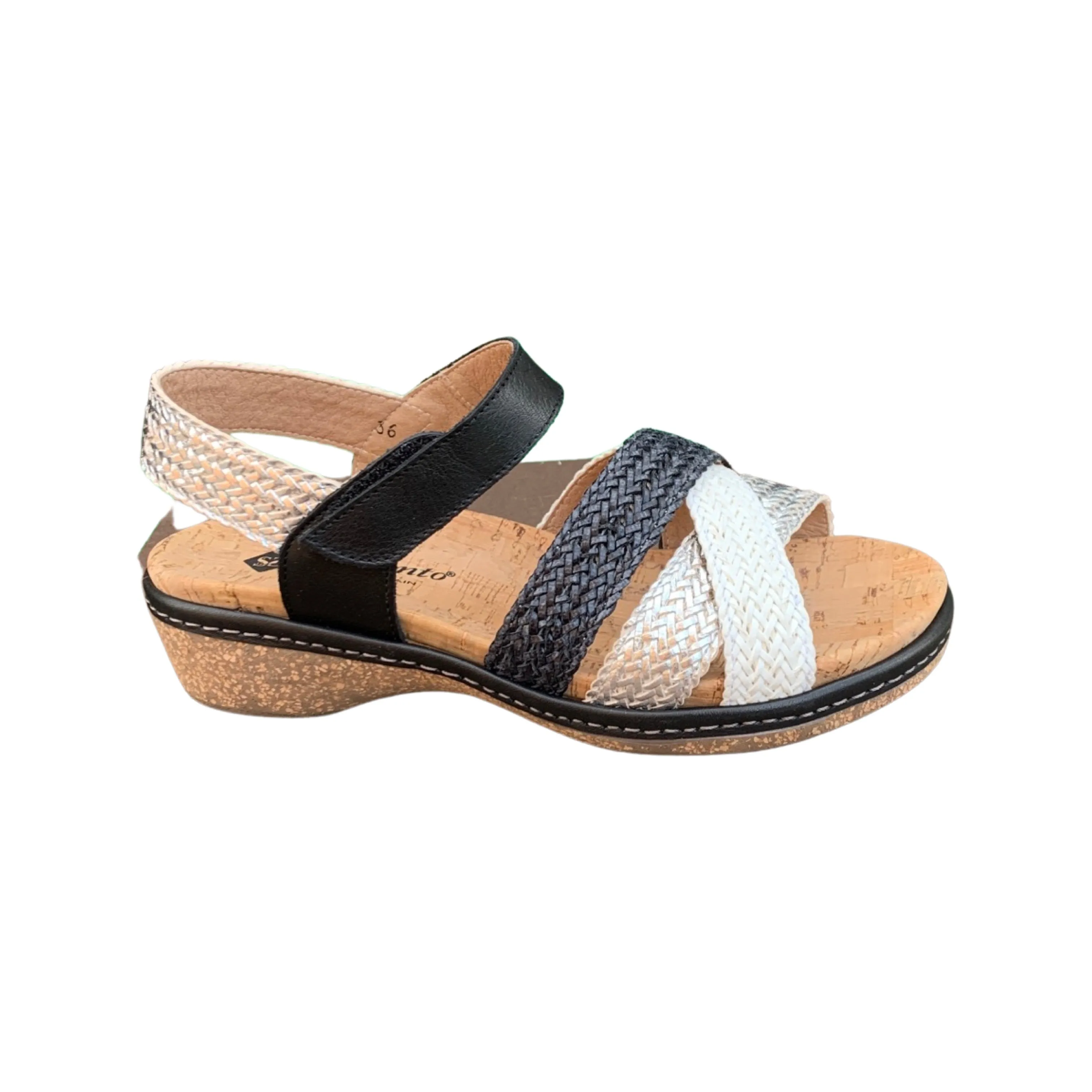 220809 Trenza Blanco Sandal