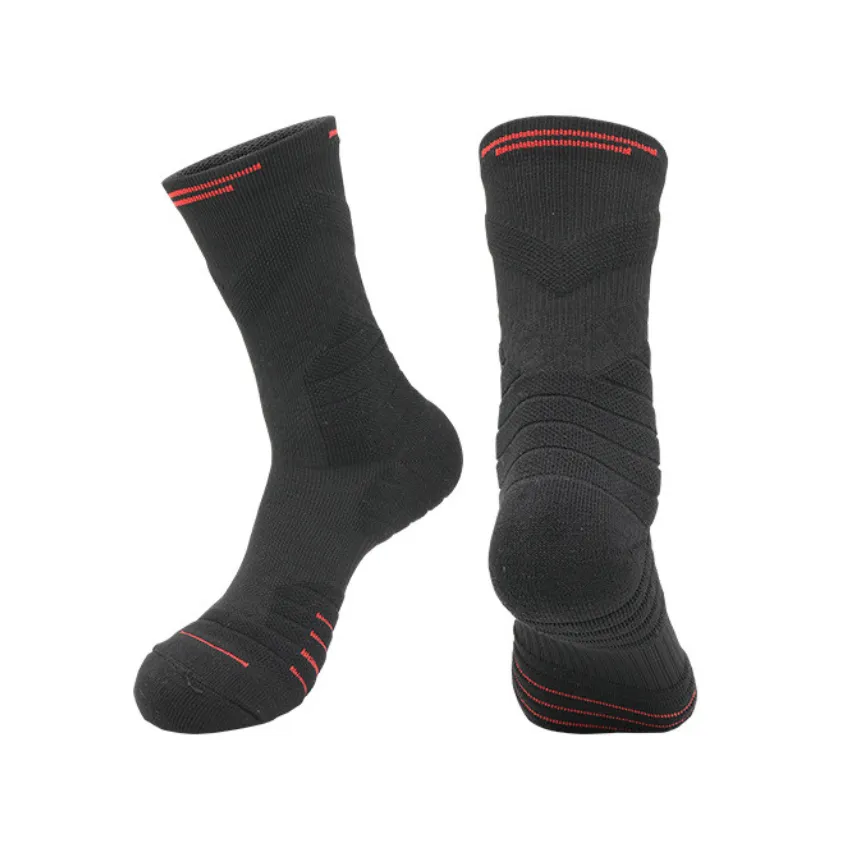 3 Pack Kids Thick Sports Socks With Padded Heel