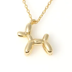 925 Sterling Silver Balloon Dog Necklace