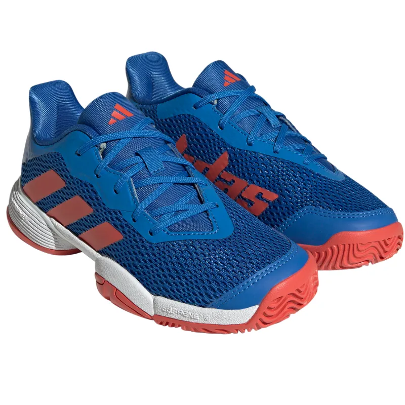 Adidas Barricade Kids Tennis Shoes - Bright Royal Blue