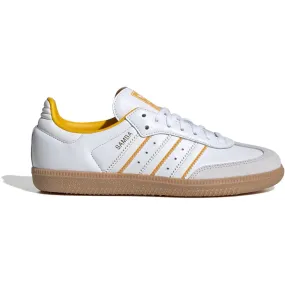 adidas Originals Cloud White/Crystal White/Crew Yellow Samba Og J Sneakers