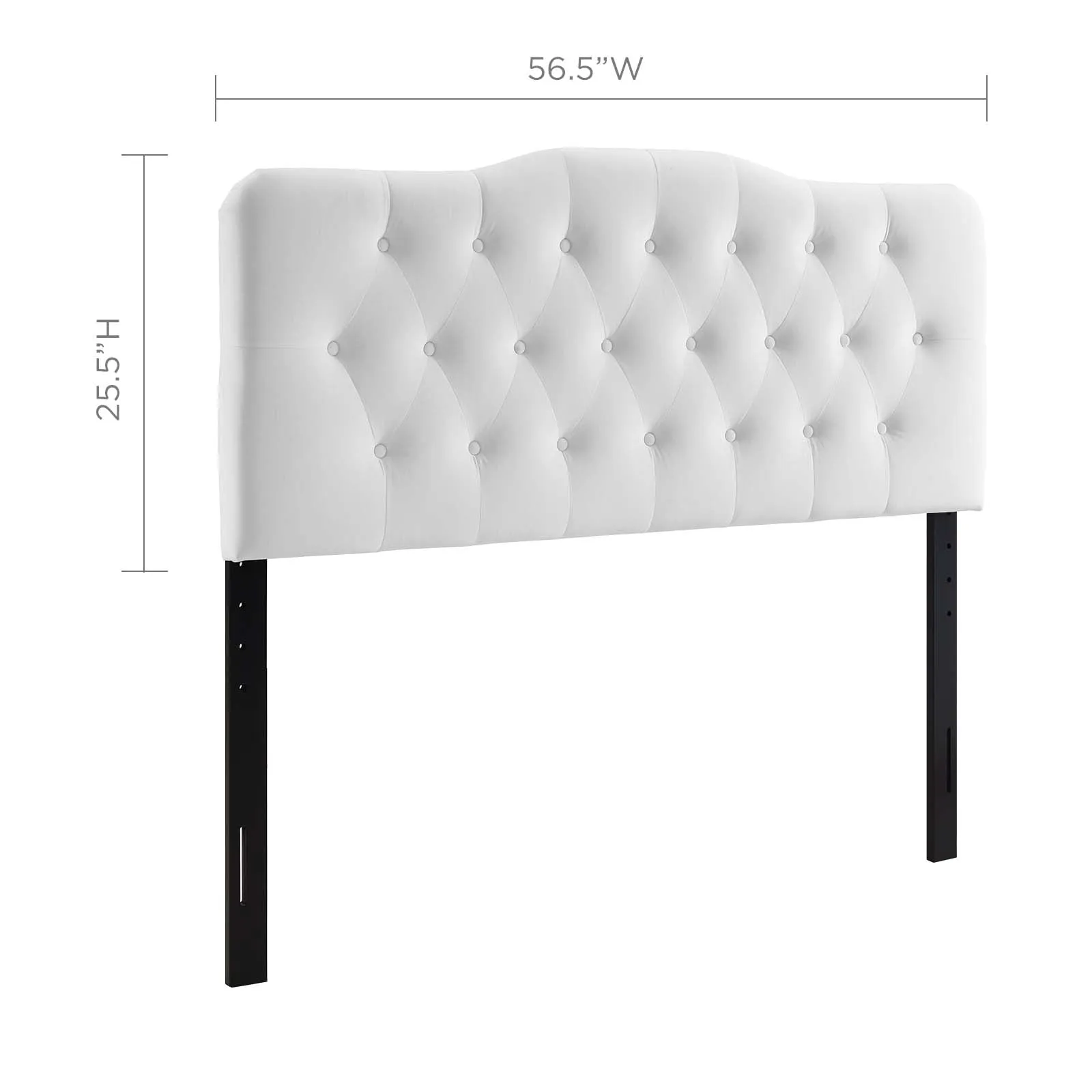 Annabel Diamond Tufted Performance Velvet Headboard