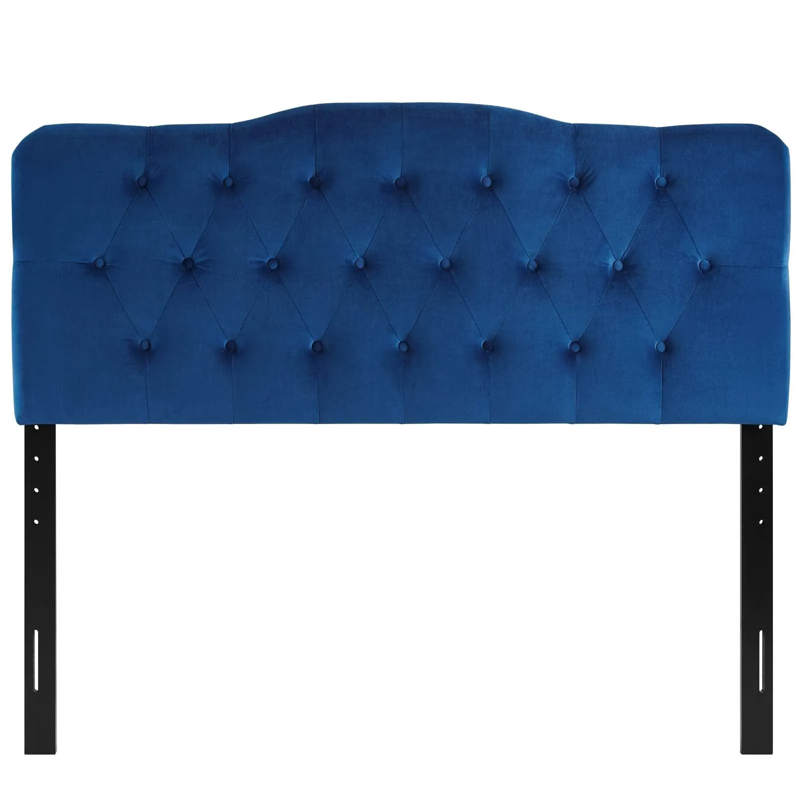 Annabel Diamond Tufted Performance Velvet Headboard