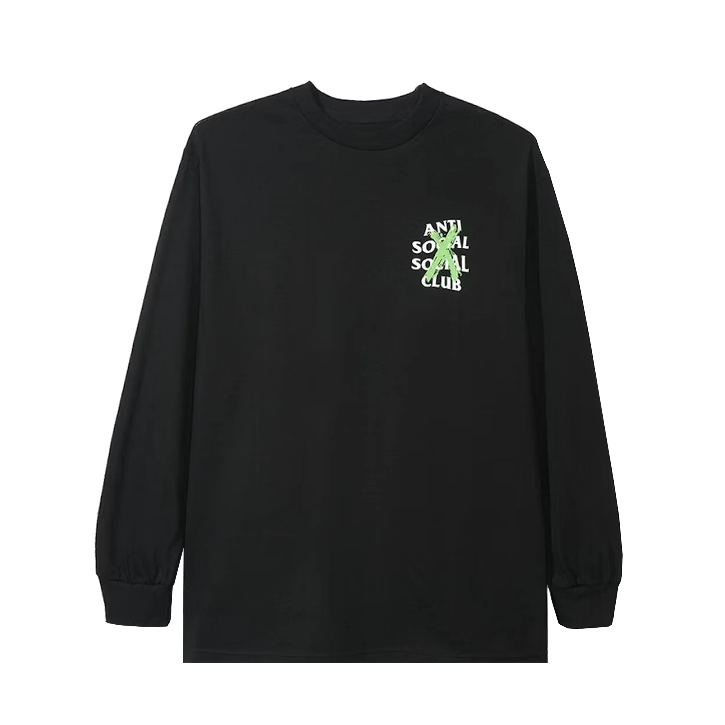 Anti Social Social Club Cancelled Long Sleeve Black