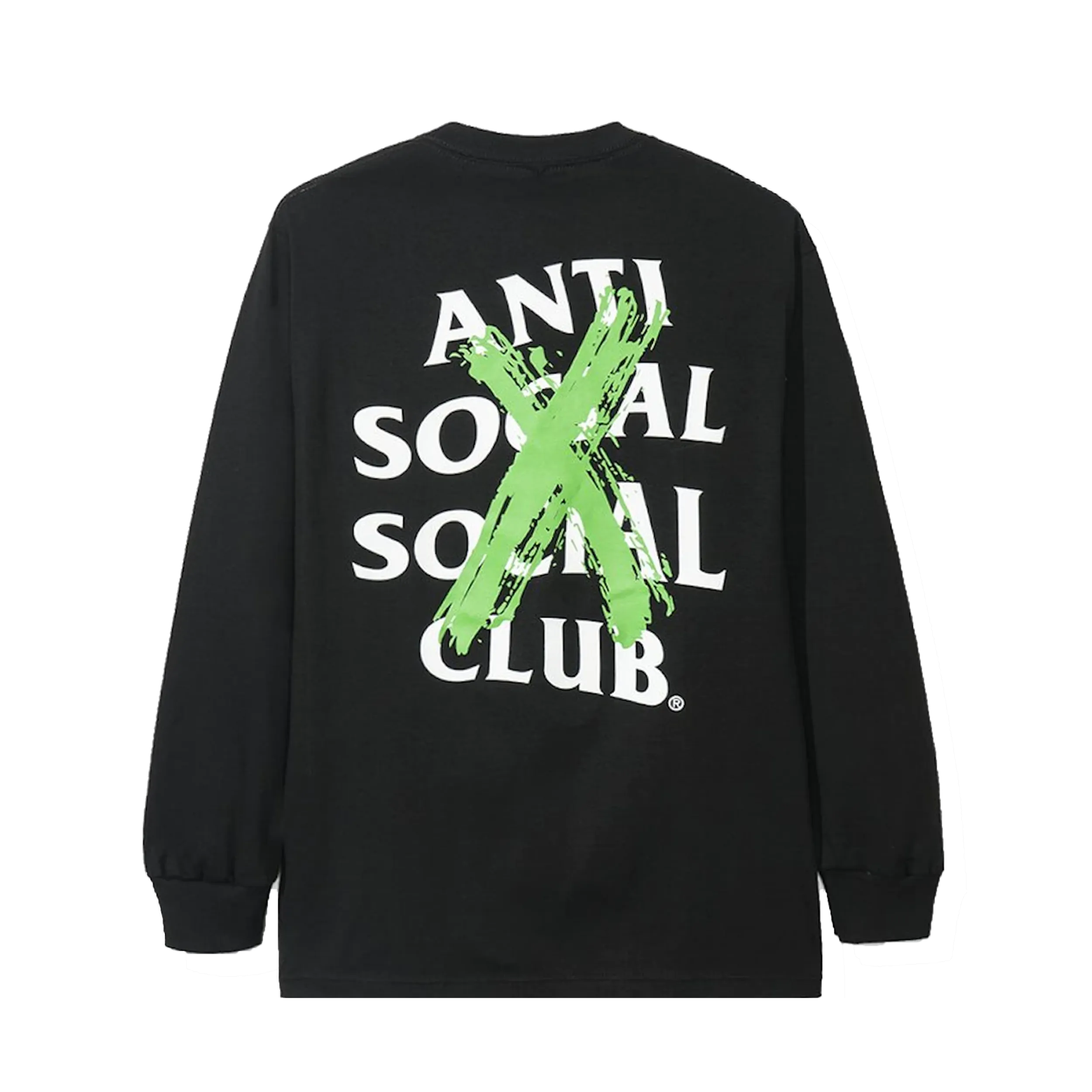 Anti Social Social Club Cancelled Long Sleeve Black