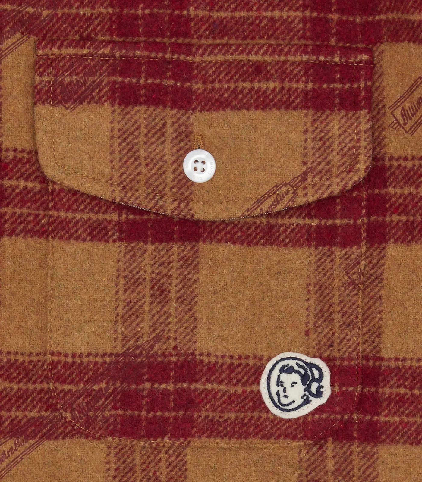 A/O PRINT CHECK SHIRT - RED CHECK