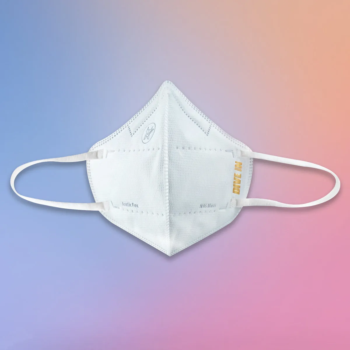 Arctic Fox N95 Respirator (White) Mask Gold Series