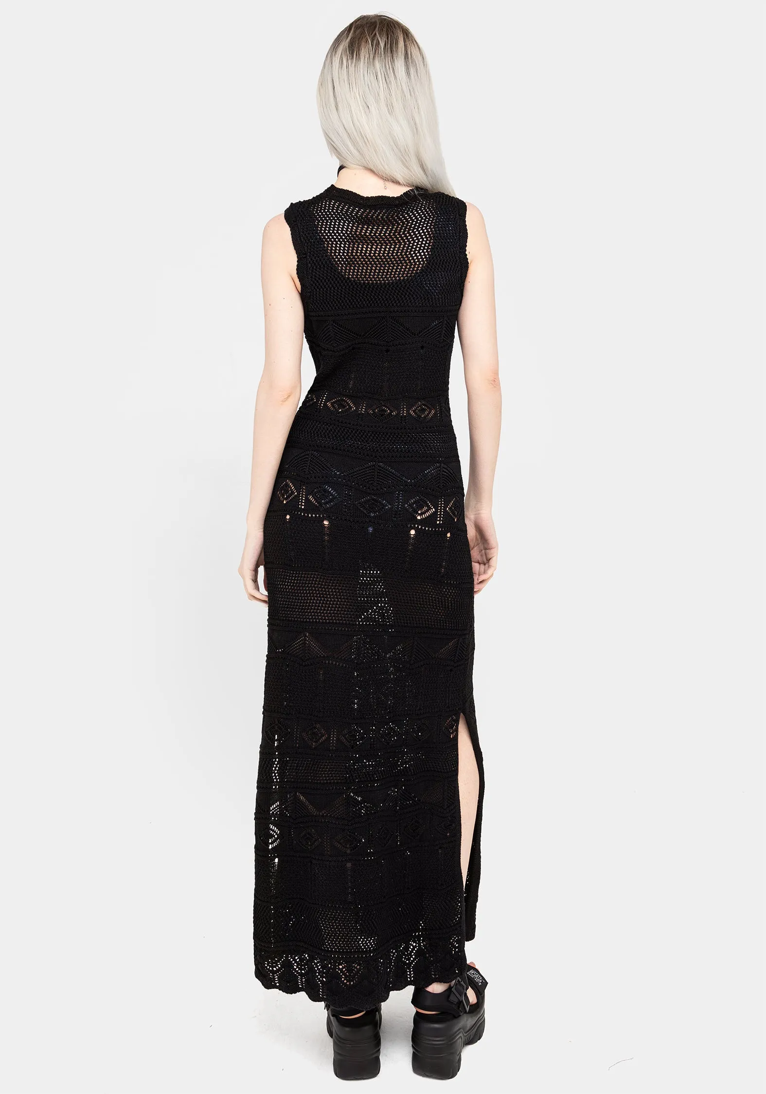 Astral Pointelle Maxi Dress