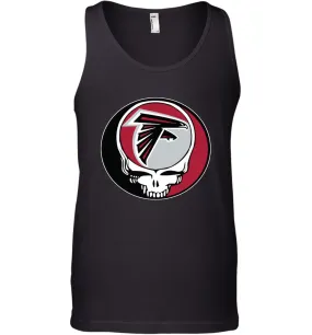 Atlanta Falcons Grateful Dead Steal Your Face NFL Football Mens Tank Top