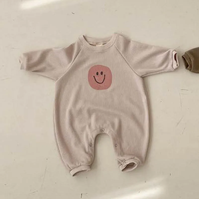 Baby Smile Print Rompers