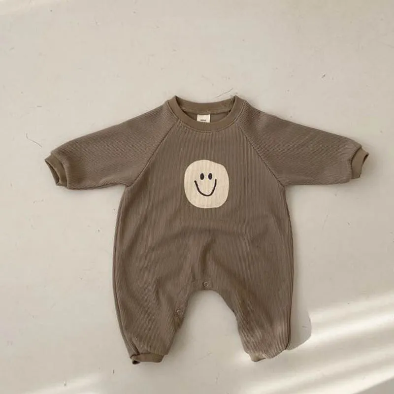 Baby Smile Print Rompers