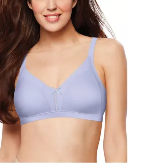 Bali Women's Double Support Smoothing Wirefree Bra, Lavender Moon,34D