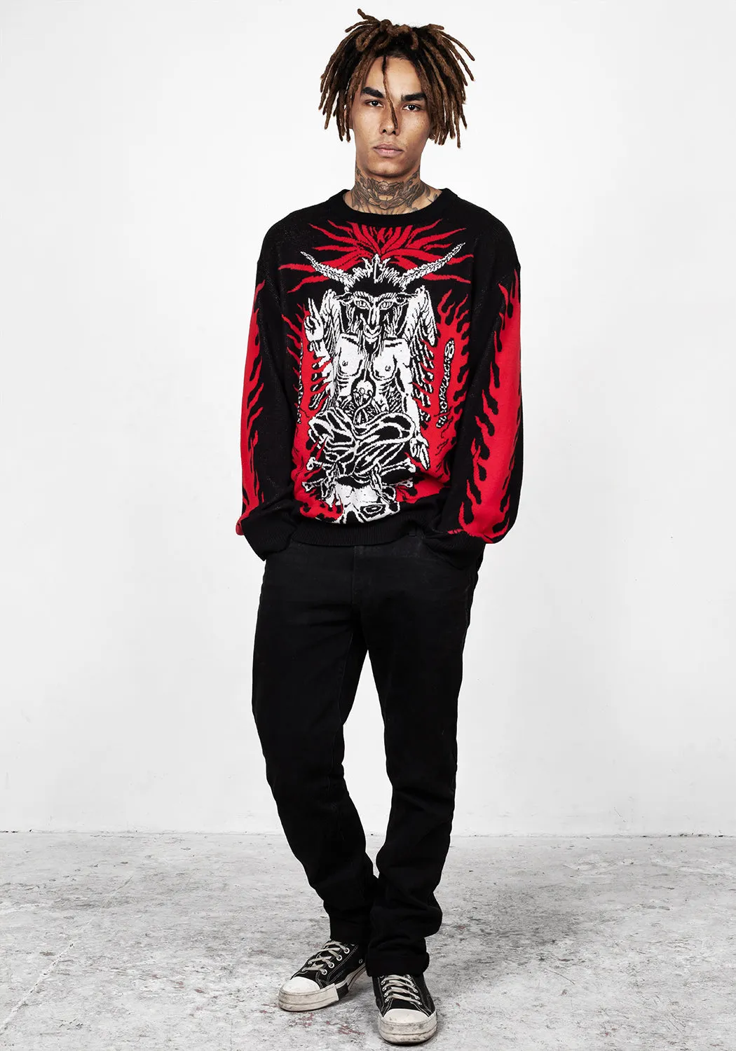 Baphomet Unisex Crew Jumper