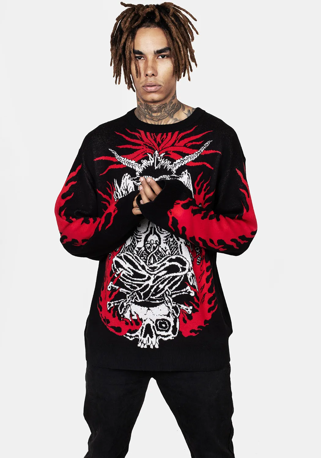 Baphomet Unisex Crew Jumper