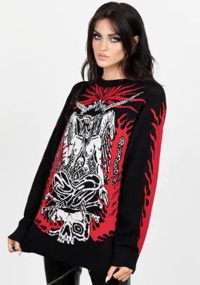 Baphomet Unisex Crew Jumper