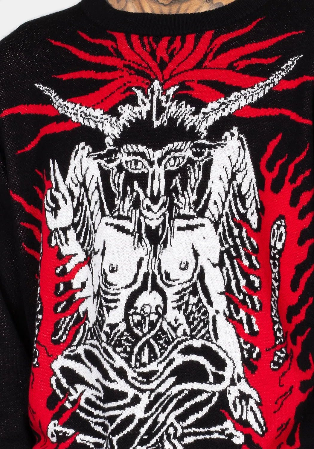 Baphomet Unisex Crew Jumper