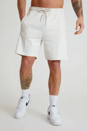 Barron Pique drawstring shorts Dove