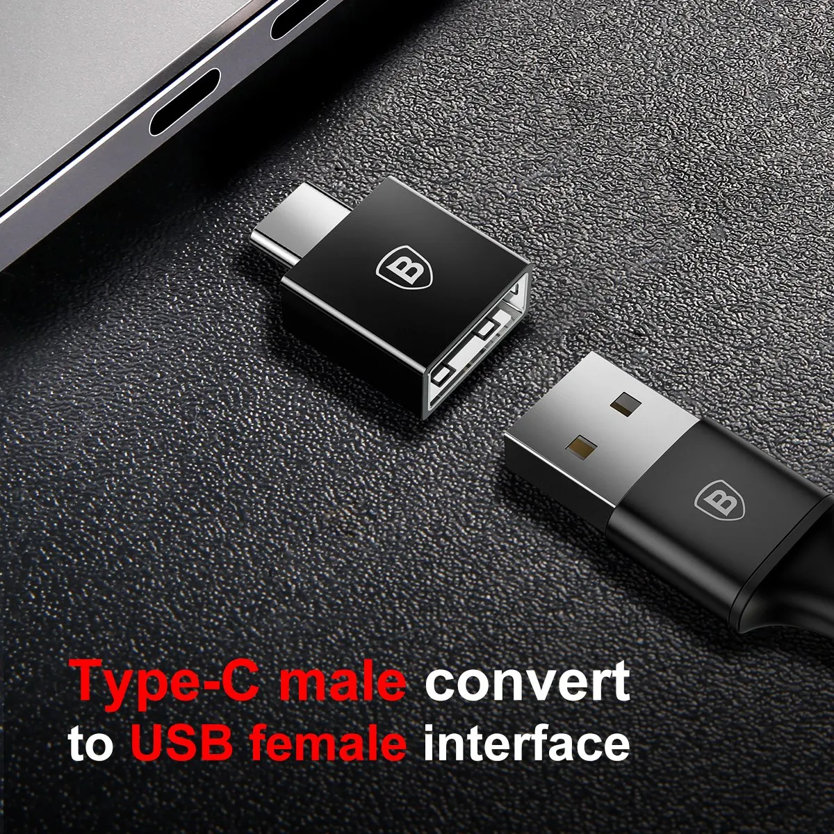 Baseus Type C Male to USB A Female Adapter