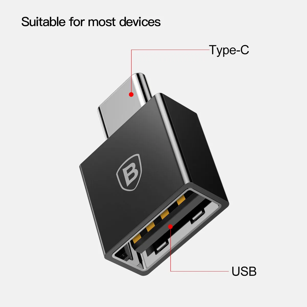 Baseus Type C Male to USB A Female Adapter