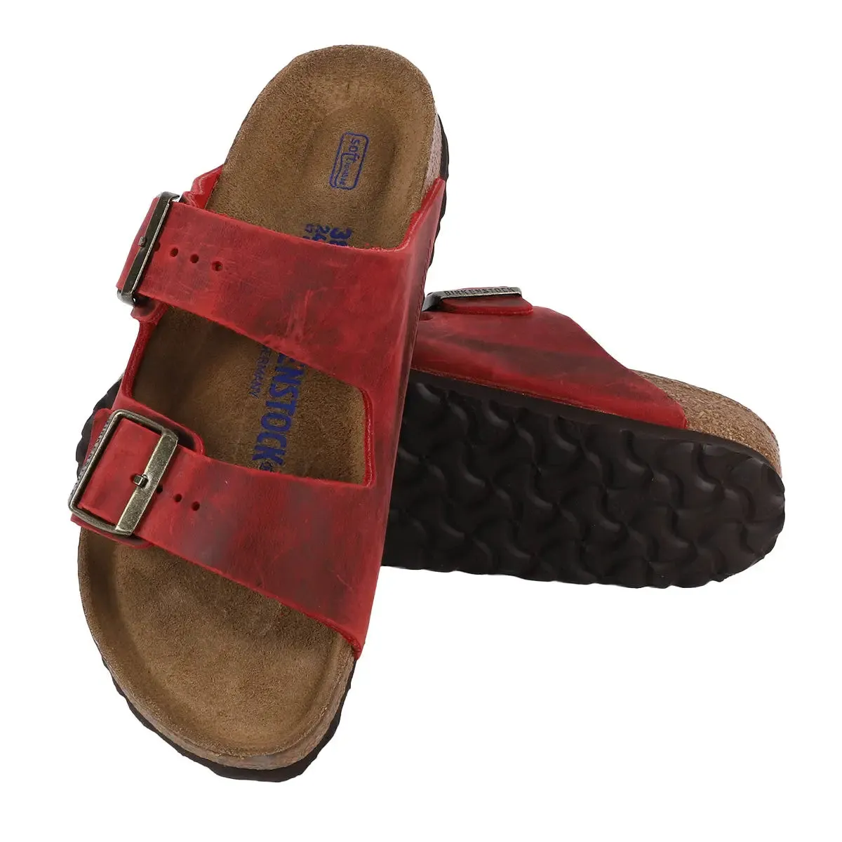 Birkenstock Arizona Soft Footbed Oiled Leather Sandals