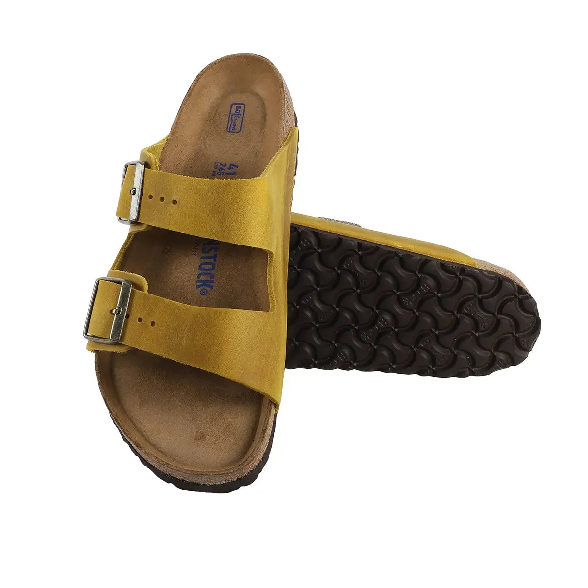 Birkenstock Arizona Soft Footbed Oiled Leather Sandals