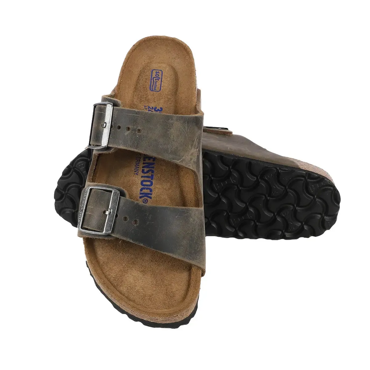 Birkenstock Arizona Soft Footbed Oiled Leather Sandals