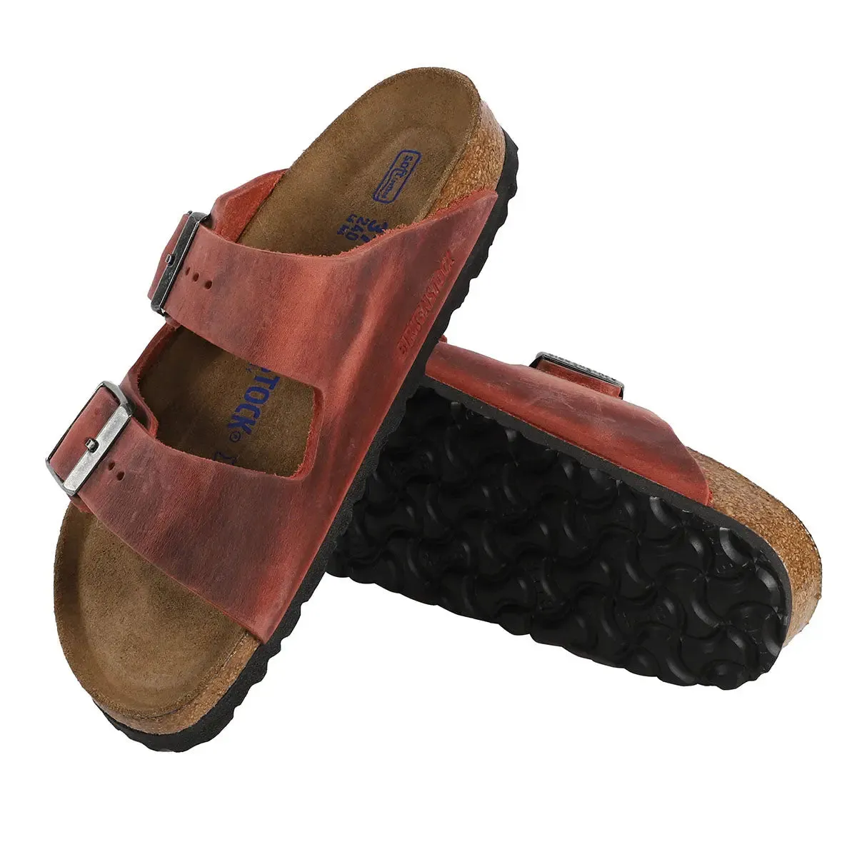 Birkenstock Arizona Soft Footbed Oiled Leather Sandals