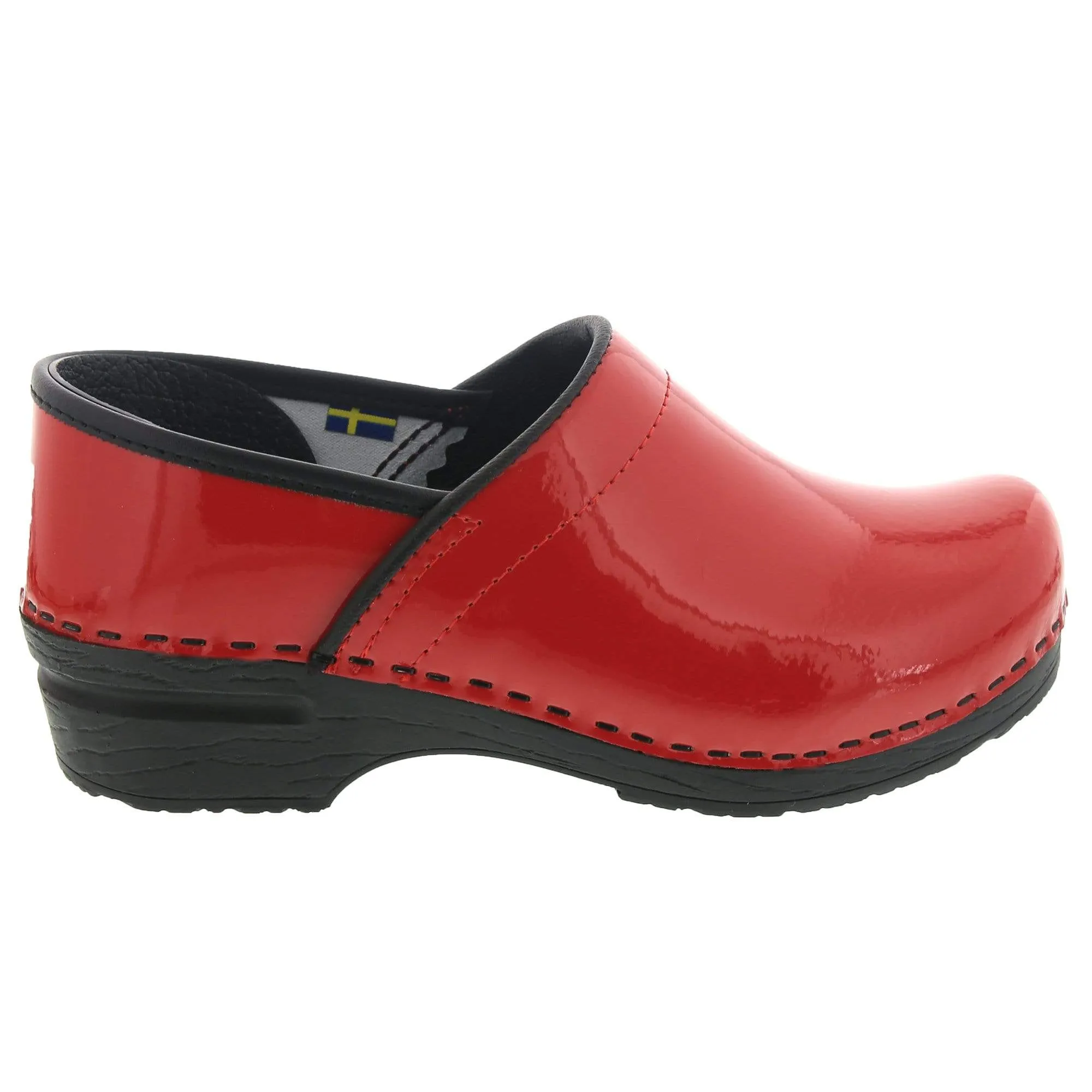 BJORK PRO ELSA Patent Leather Clogs