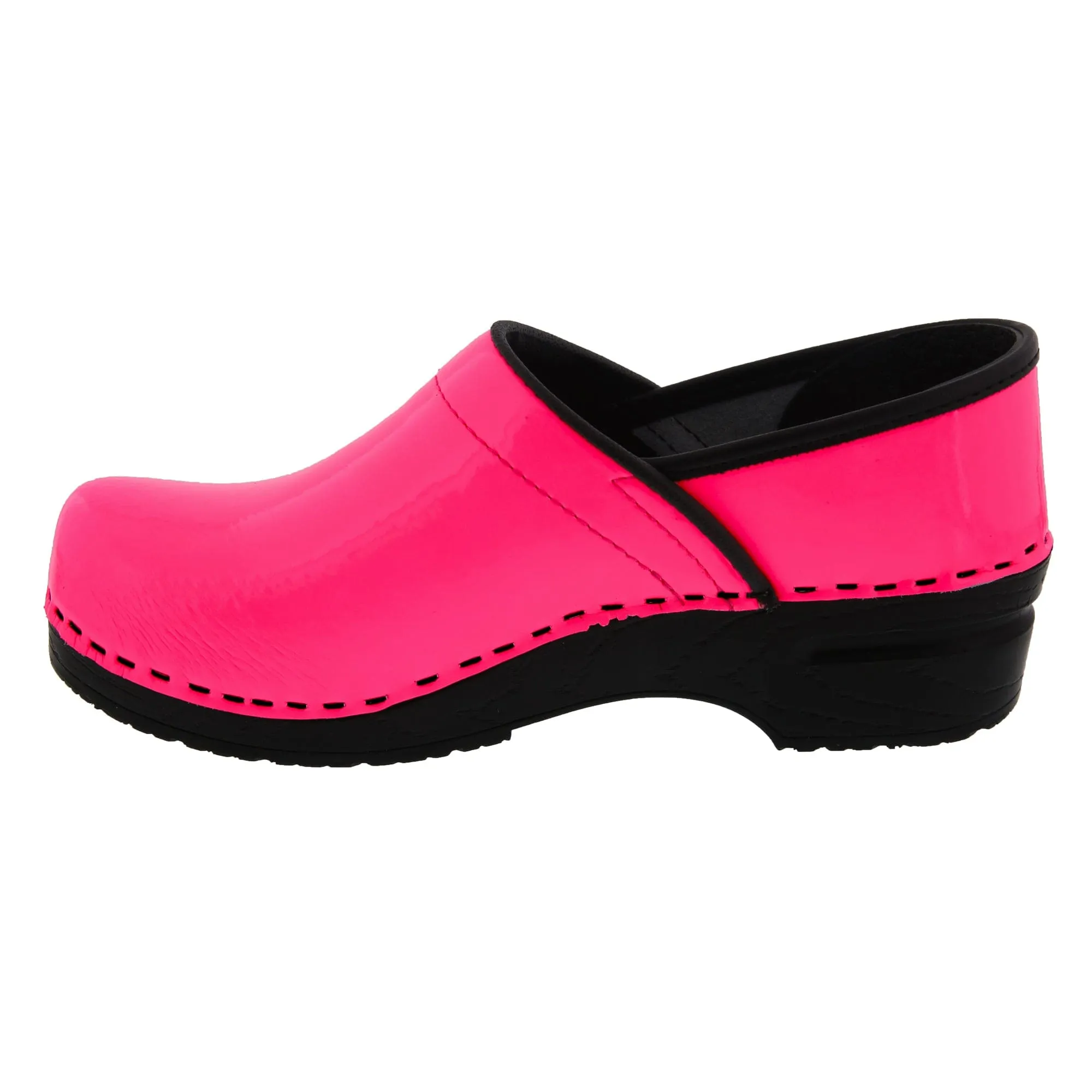 BJORK PRO ELSA Patent Leather Clogs