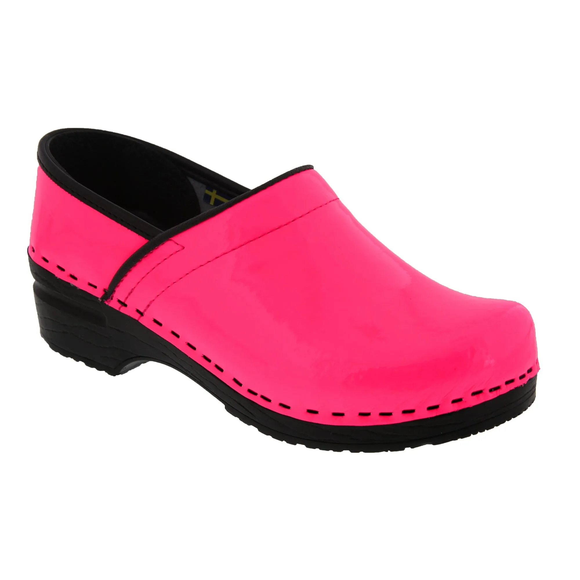 BJORK PRO ELSA Patent Leather Clogs