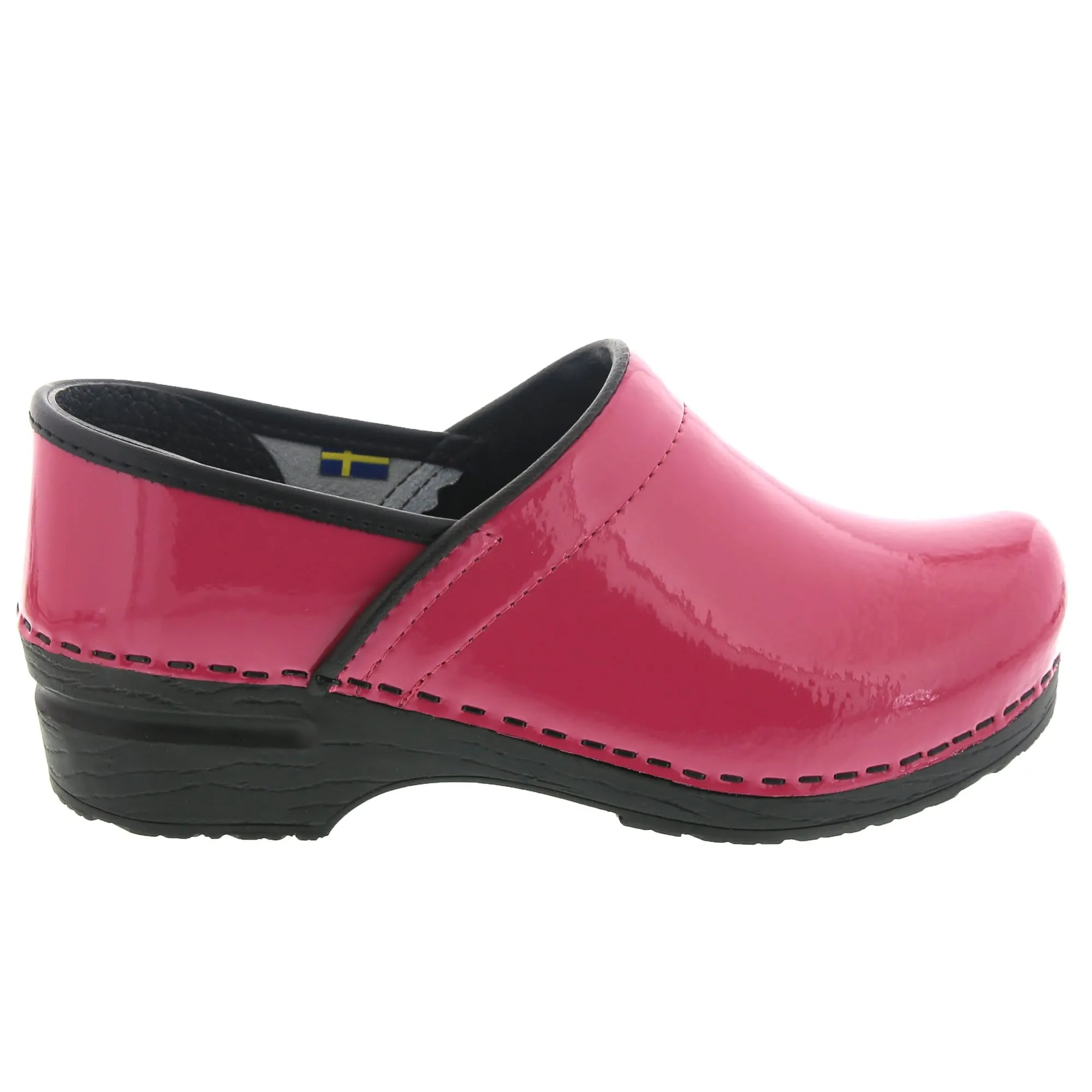 BJORK PRO ELSA Patent Leather Clogs