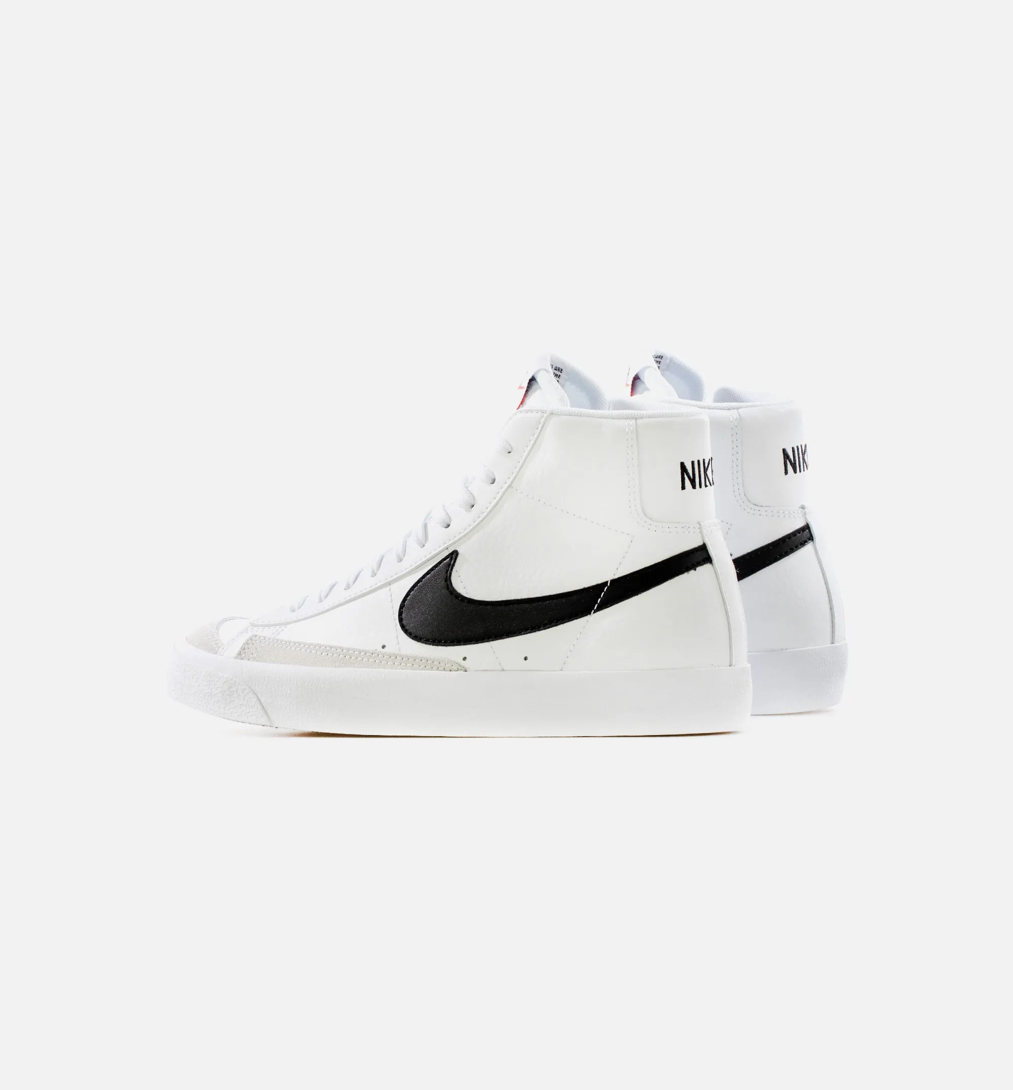 Blazer Mid 77 Grade School Lifestyle Shoe - White/Black