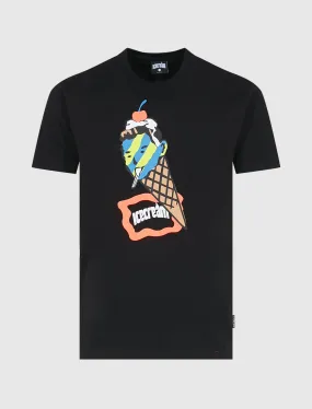 BLK CONE MAN SS TEE