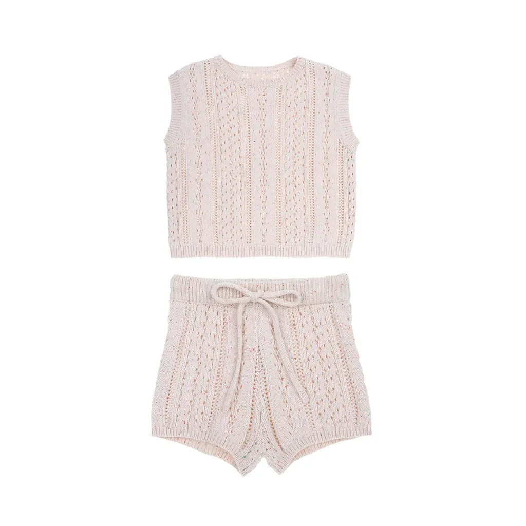 Bonnie & Harlo - knit set | coconut