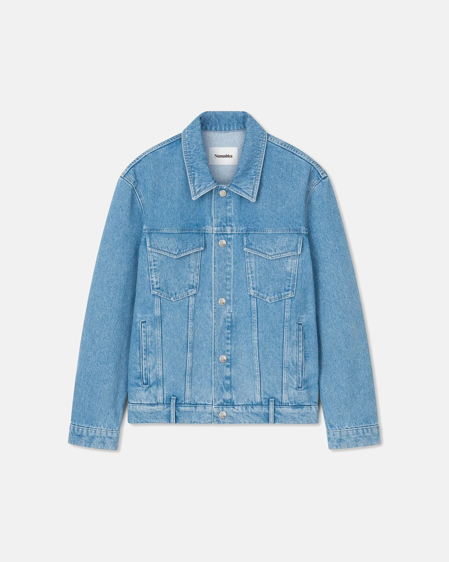 Boyce - Patch Pocket Denim Jacket - Eco Light Wash