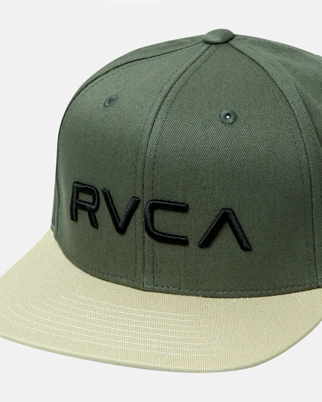 Boys Boys RVCA Twill Snapback II Hat - Green