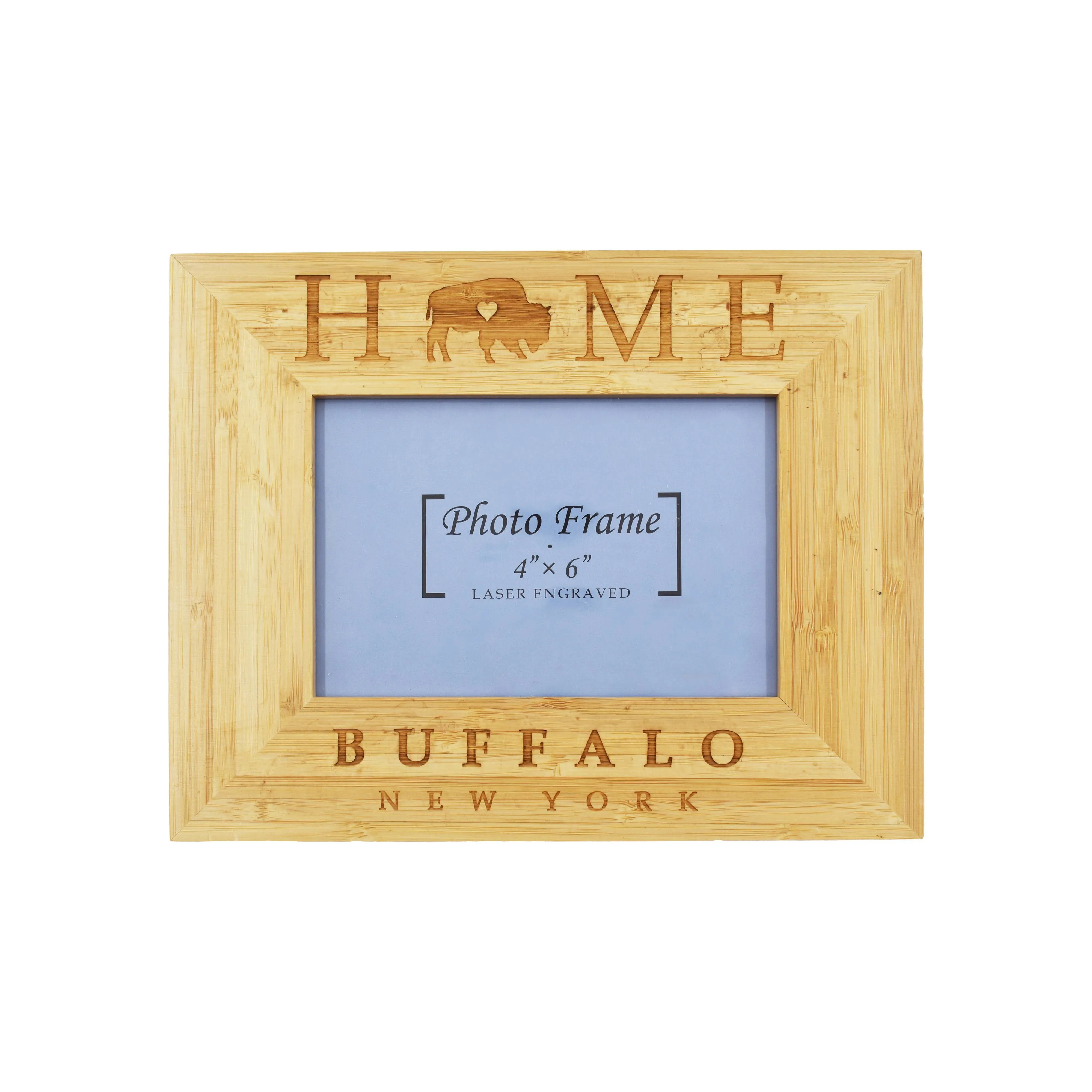 Buffalo, NY Home Wooden Picture Frame