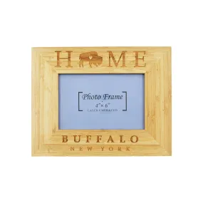 Buffalo, NY Home Wooden Picture Frame