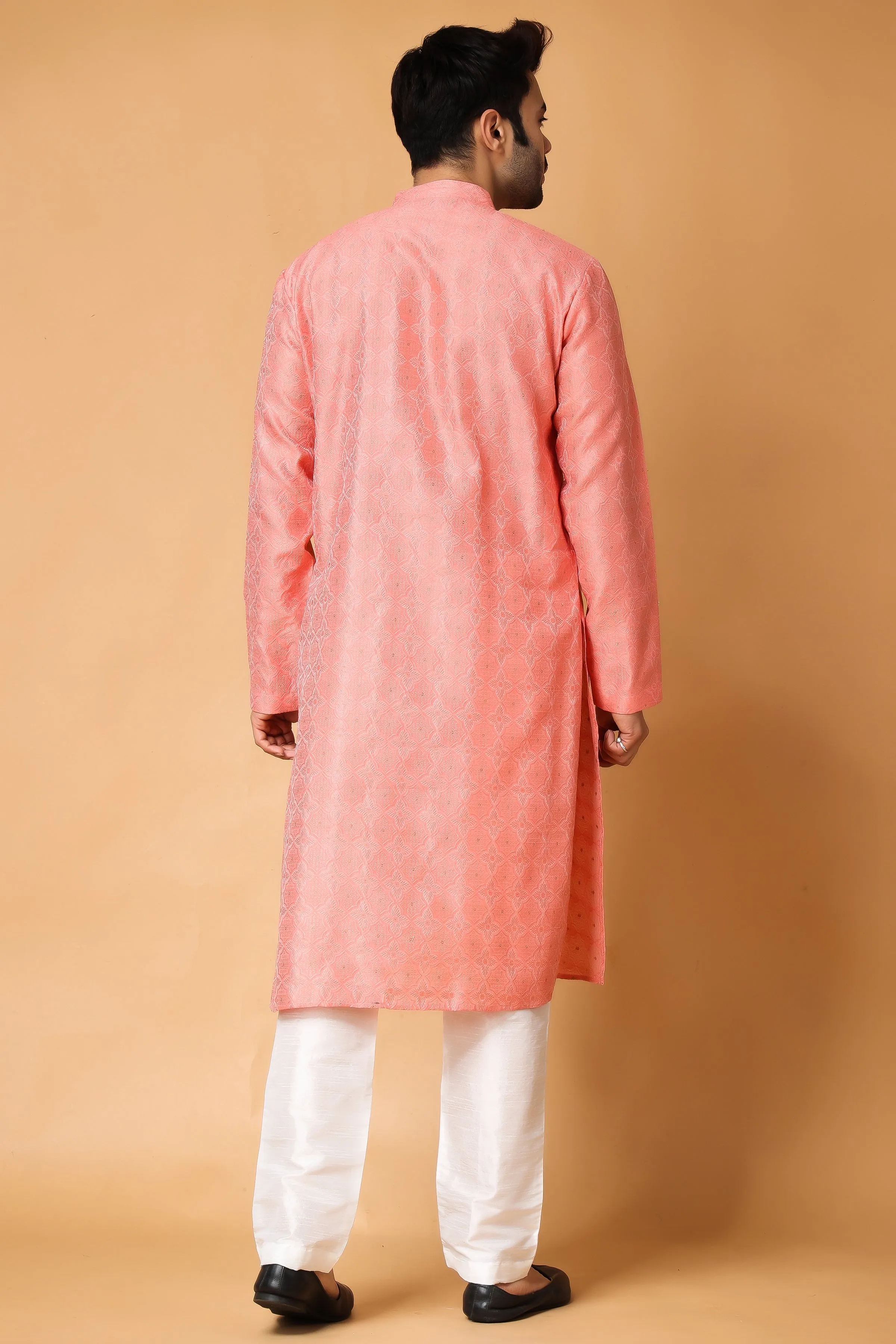 Candle Light Woven Kurta