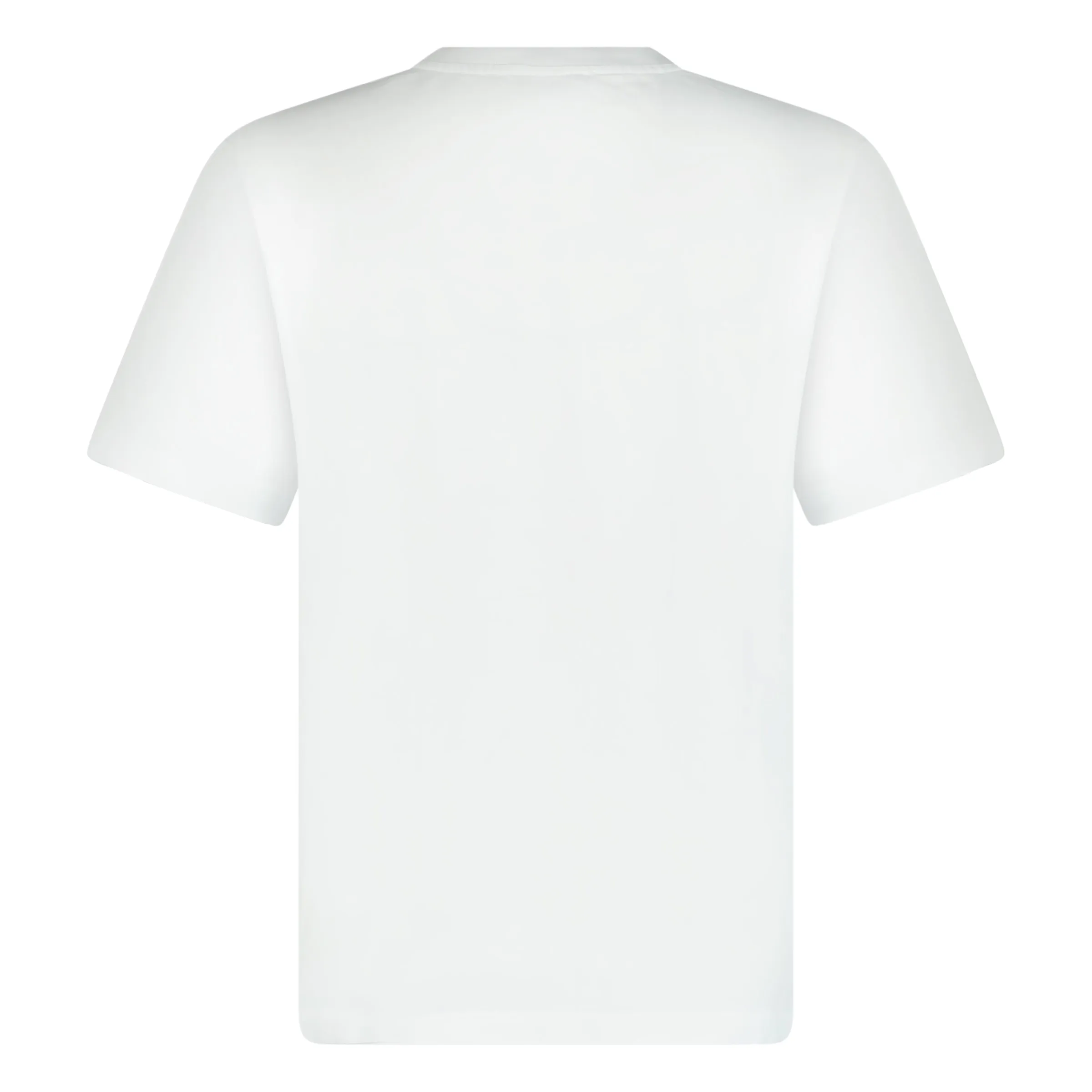 CASABLANCA LOGO DESIGN T-SHIRT WHITE