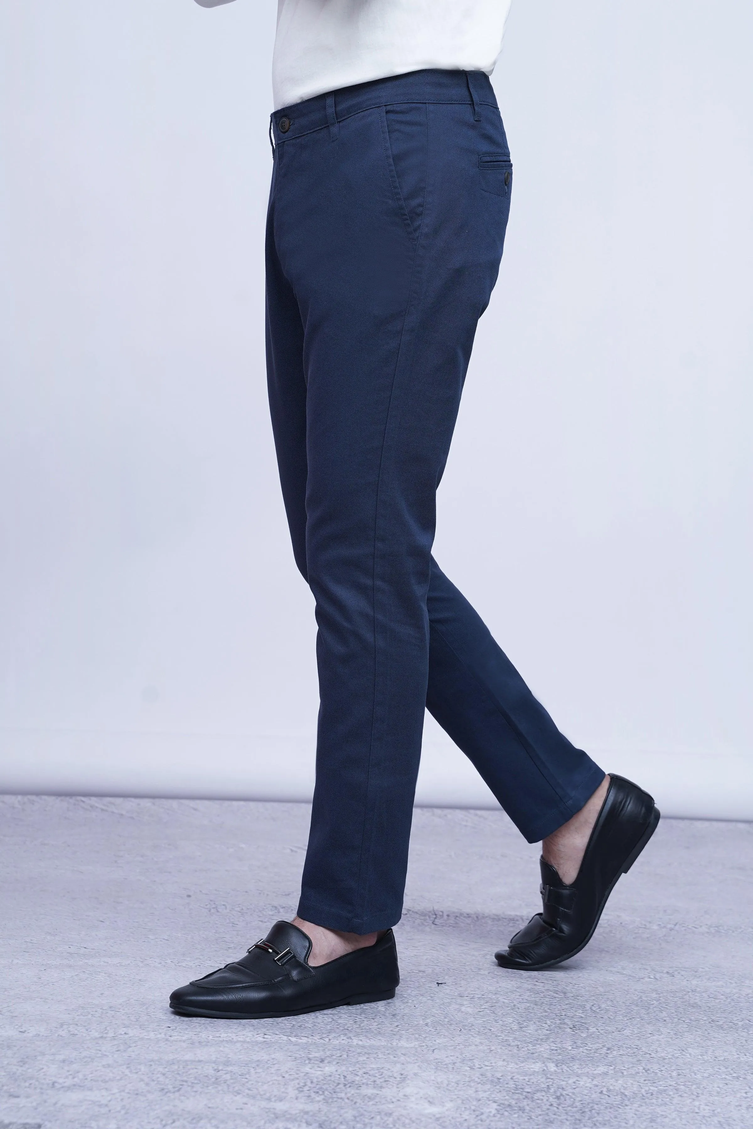 CASUAL PANT CROSS POCKET NAVY