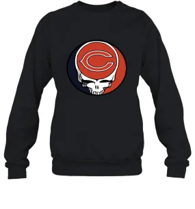 Chicago Bears Grateful Dead Steal Your Face NFL Football Adult Sweatshirt