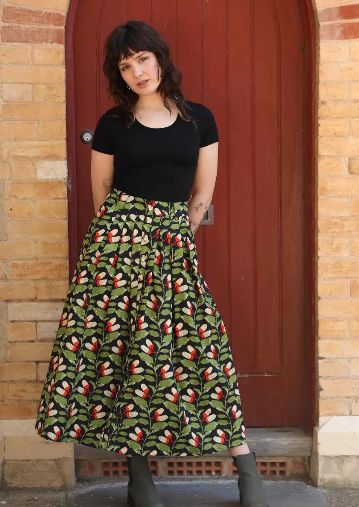 Cora Skirt Oak