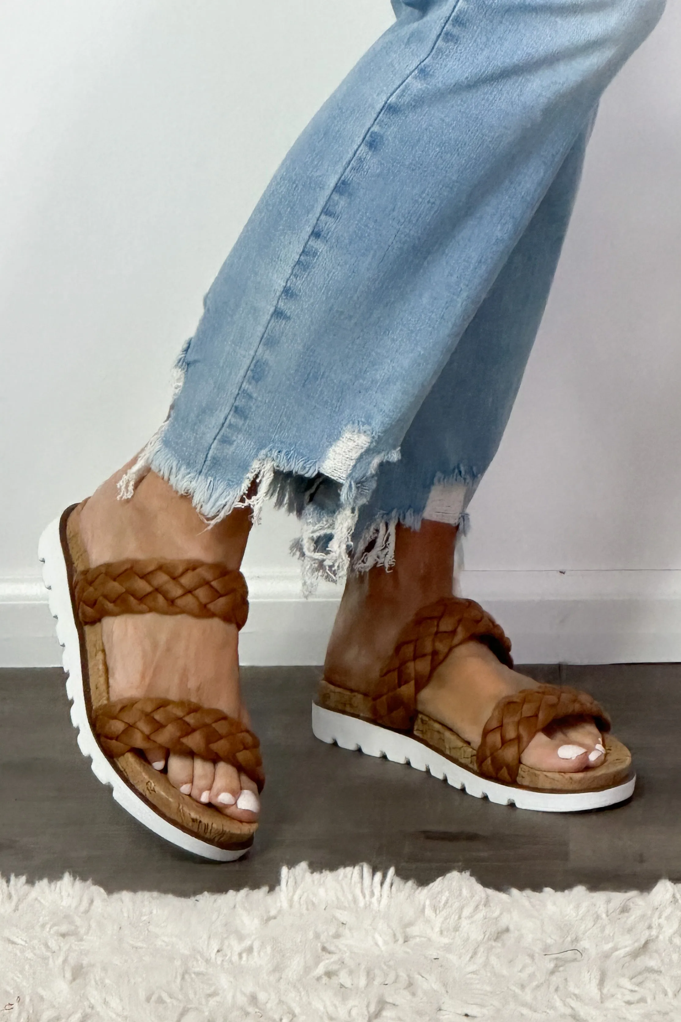 Corkys Moonlight Sandal : Cognac